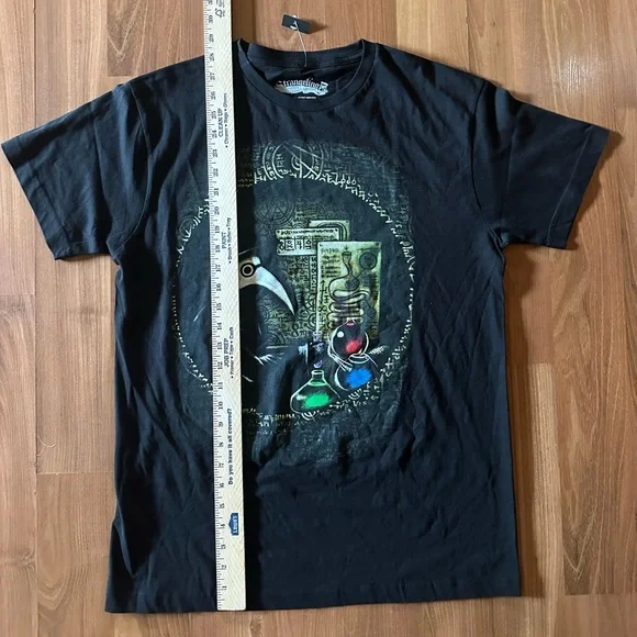 NWT The Alchemist's Revenge Art By Jasmine Becket-Griffith T-shirt size medium - Picture 7 of 7